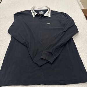 Lurking Class men's XXL Long Sleeve Collar Shirt Large Rugby style skateboard